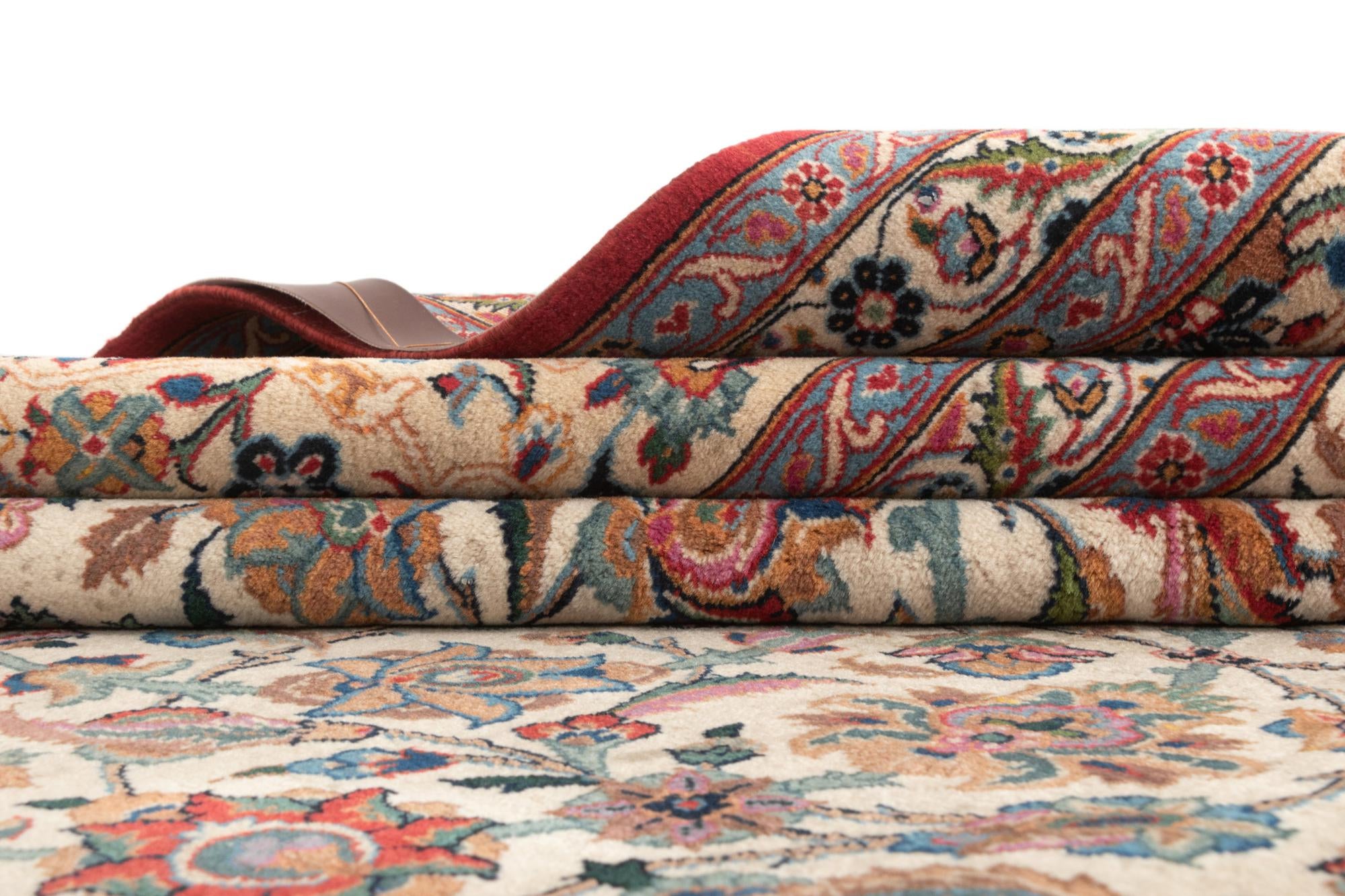 9' 5 x 12' 2 Kashan Rug