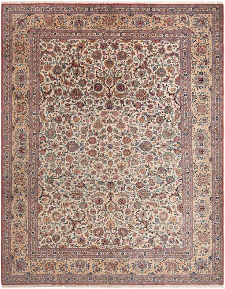 Detail image of 9' 5 x 12' 2 Kashan Rug