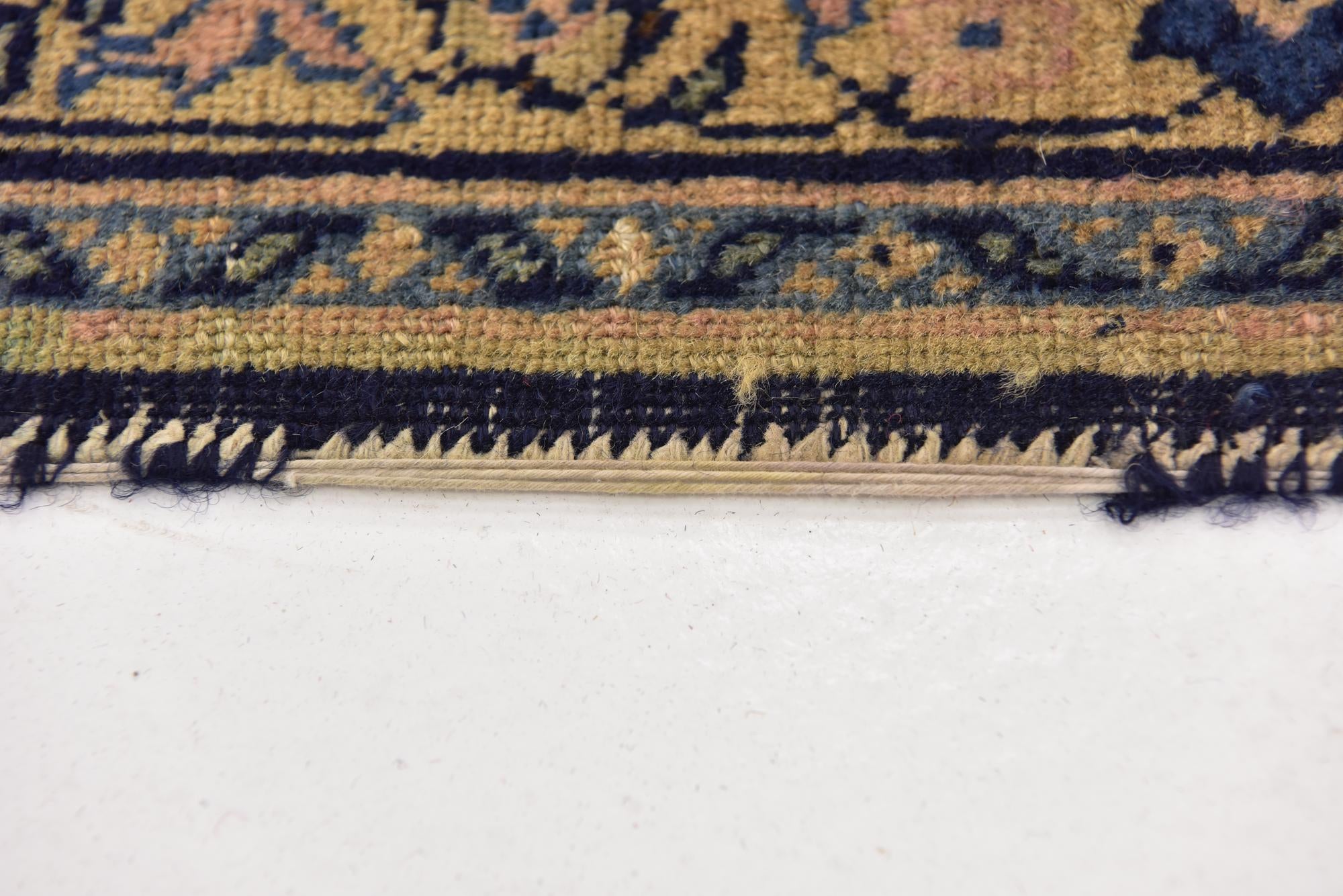 8' 2 x 11' 8 Hand Knotted Kashan Persian Wool Rug