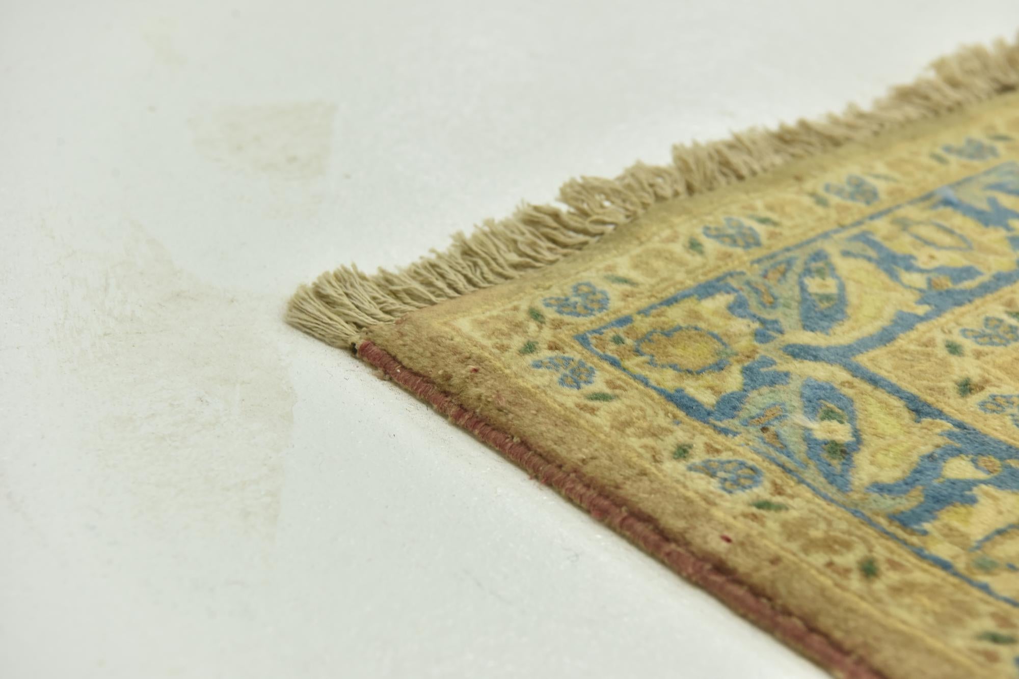 295cm x 380cm anudado a mano Kashan Alfombra Persa Lana