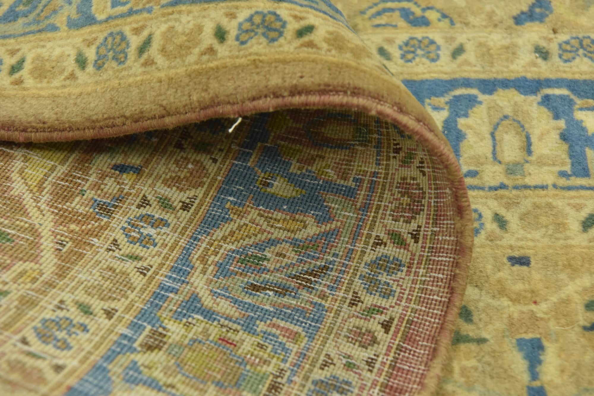 295cm x 380cm anudado a mano Kashan Alfombra Persa Lana