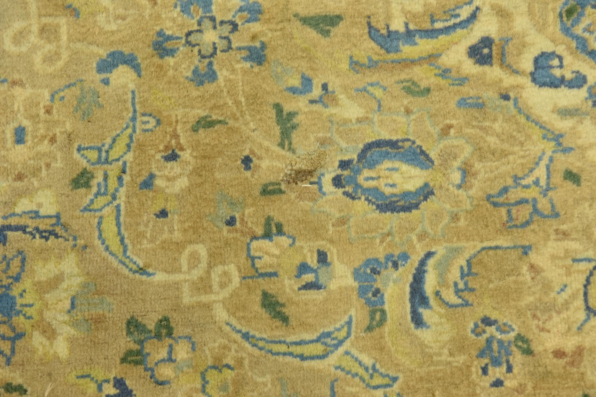 295cm x 380cm anudado a mano Kashan Alfombra Persa Lana