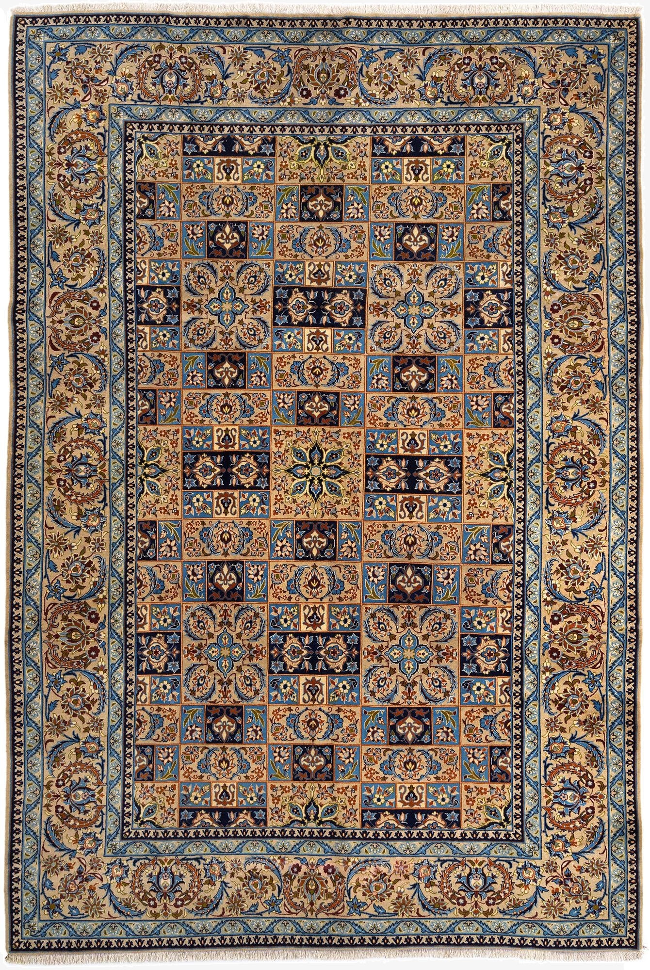 272cm x 410cm Kashan Wool Rug