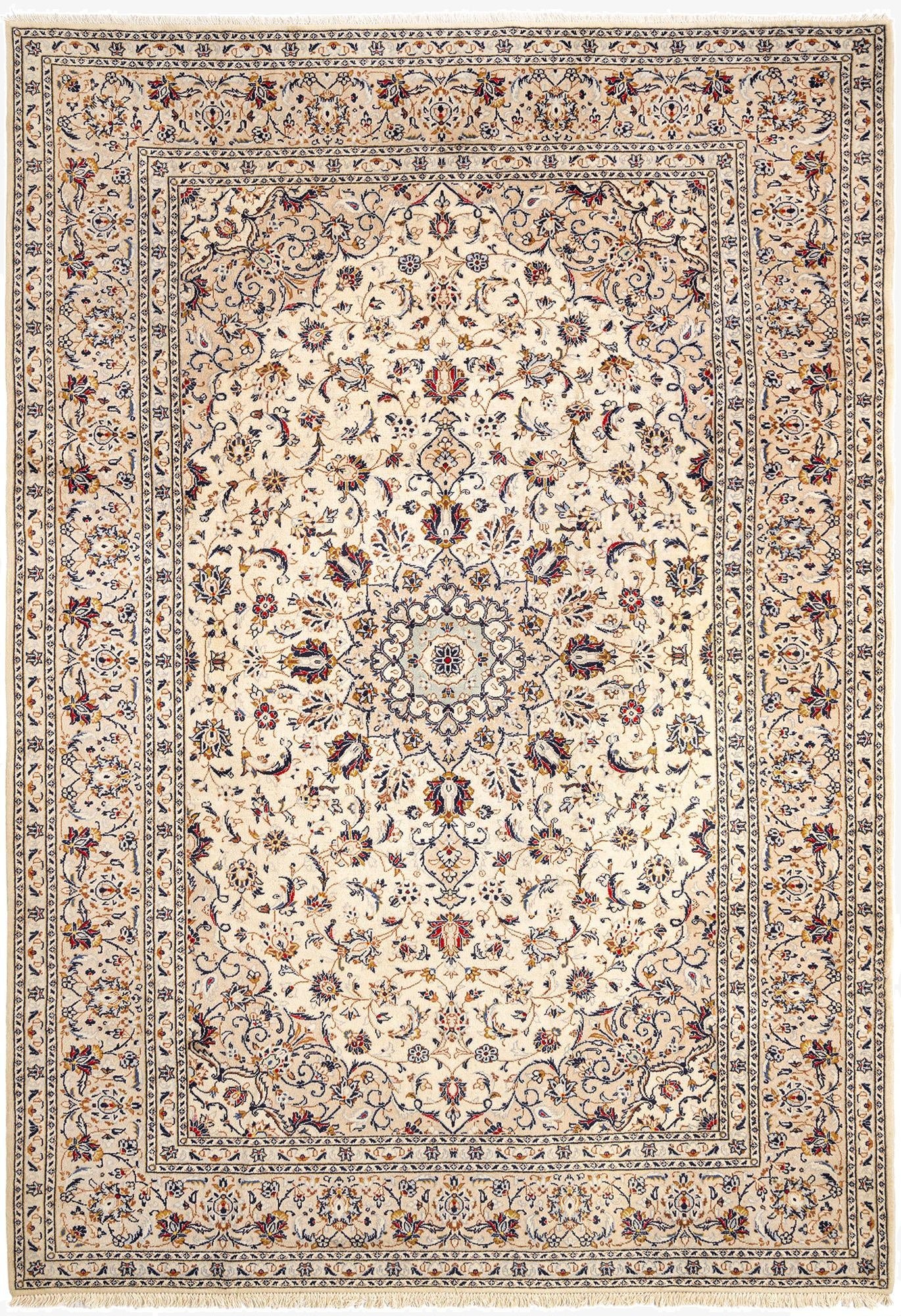 8' 1 x 11' 8 Kashan Wool Rug