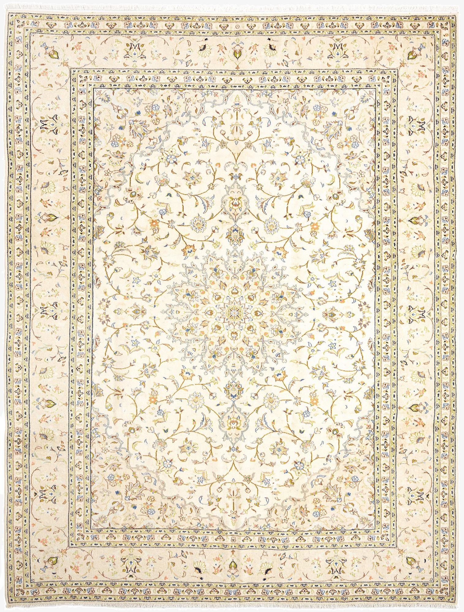 8' 6 x 11' 1 Kashan Wool Rug