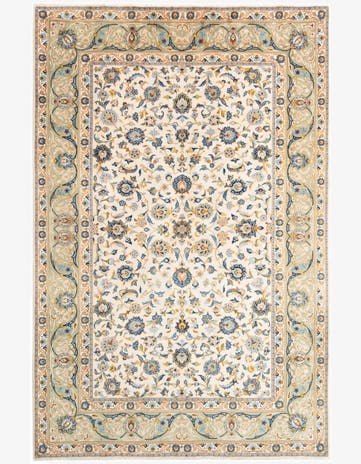 6' 6 x 9' 9 Kashan Rug
