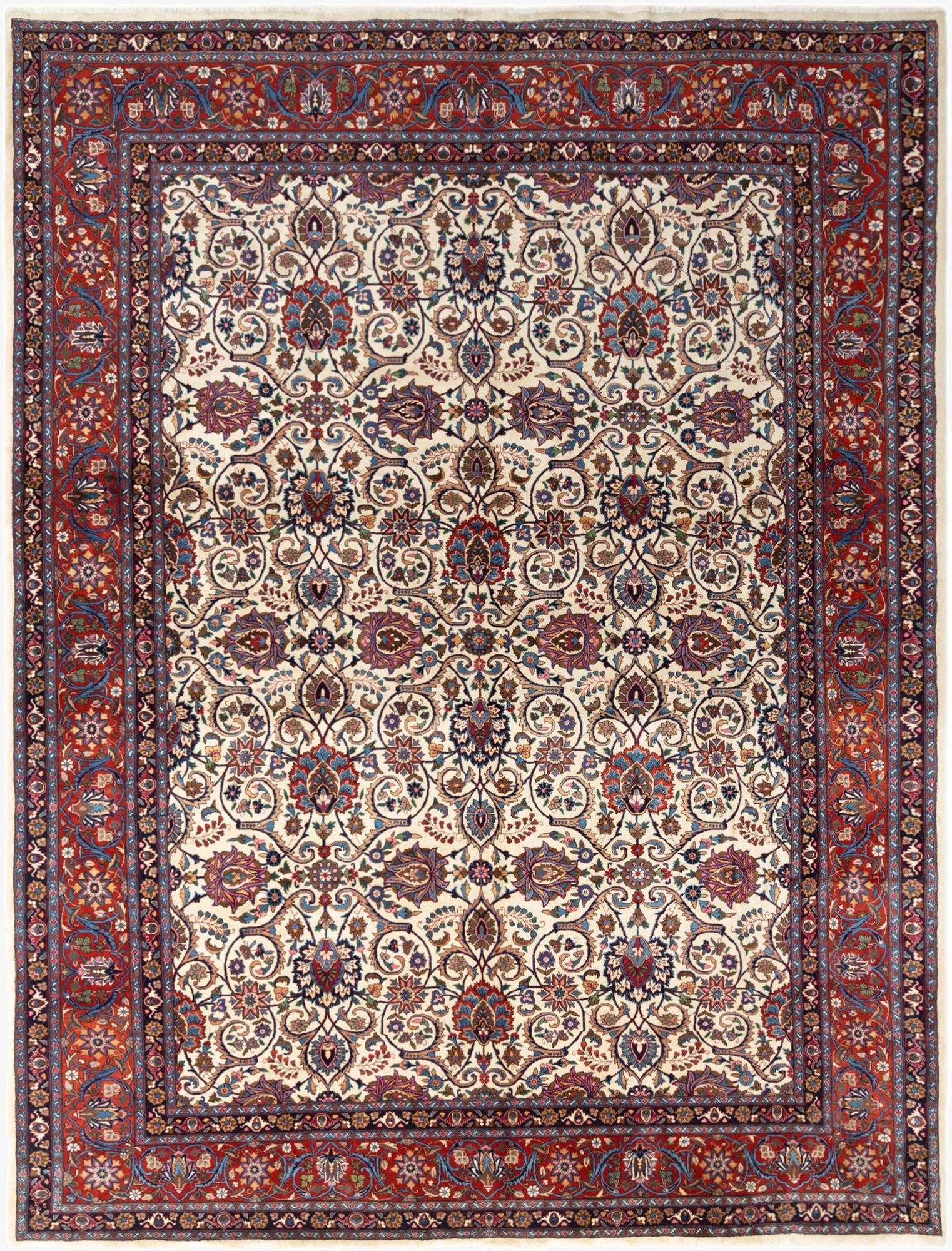 10' x 13' 3 Kashan Rug