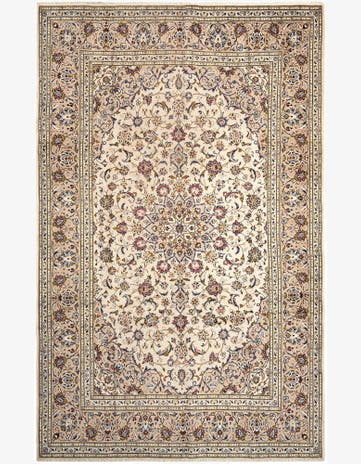 6' 5 x 9' 11 Kashan Wool Rug