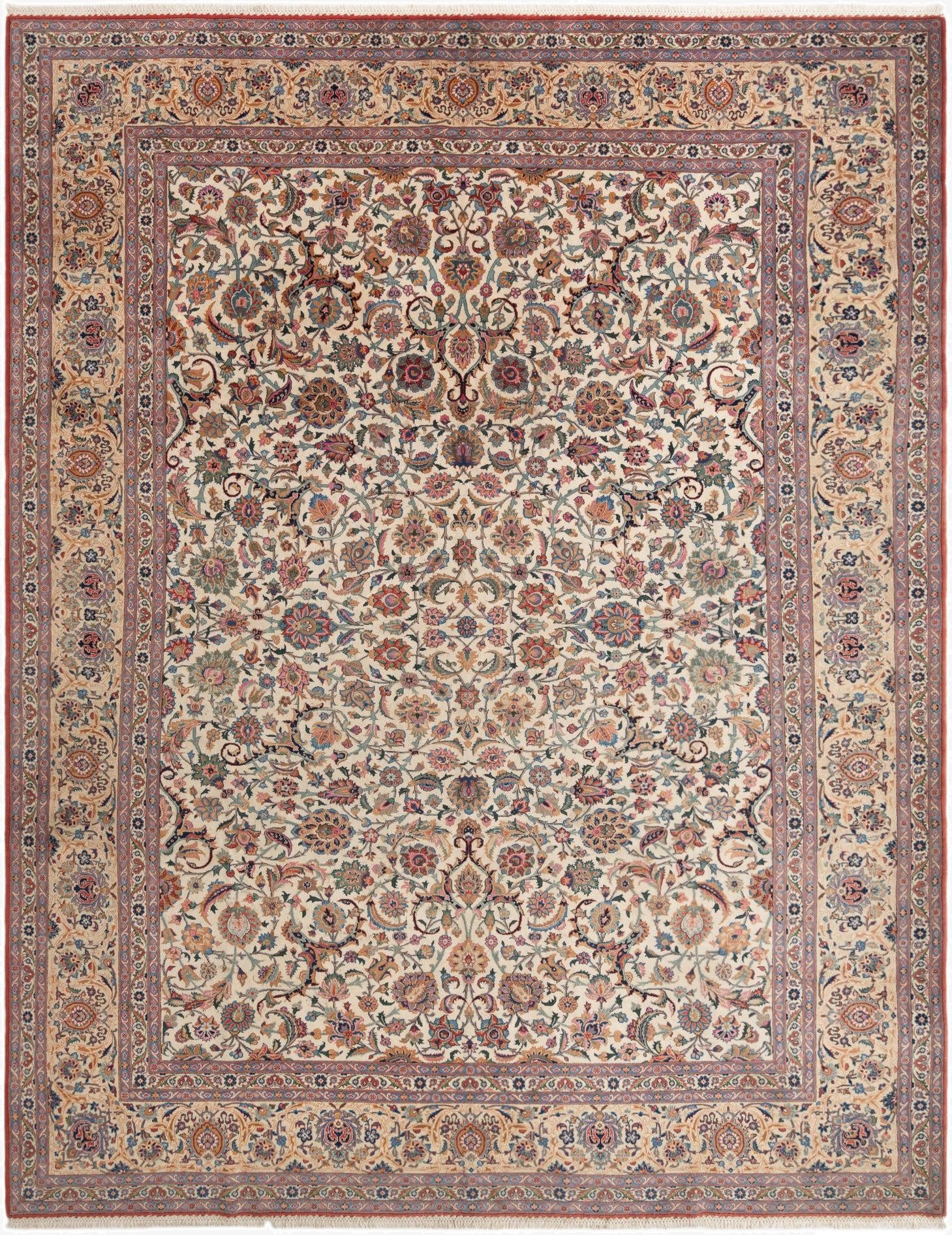 9' 5 x 12' 2 Kashan Rug