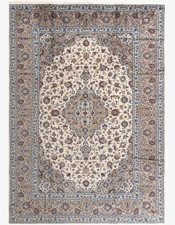 8' x 11' 3 Kashan Rug