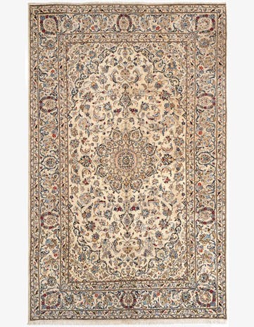 6' 5 x 10' 2 Kashan Wool Rug