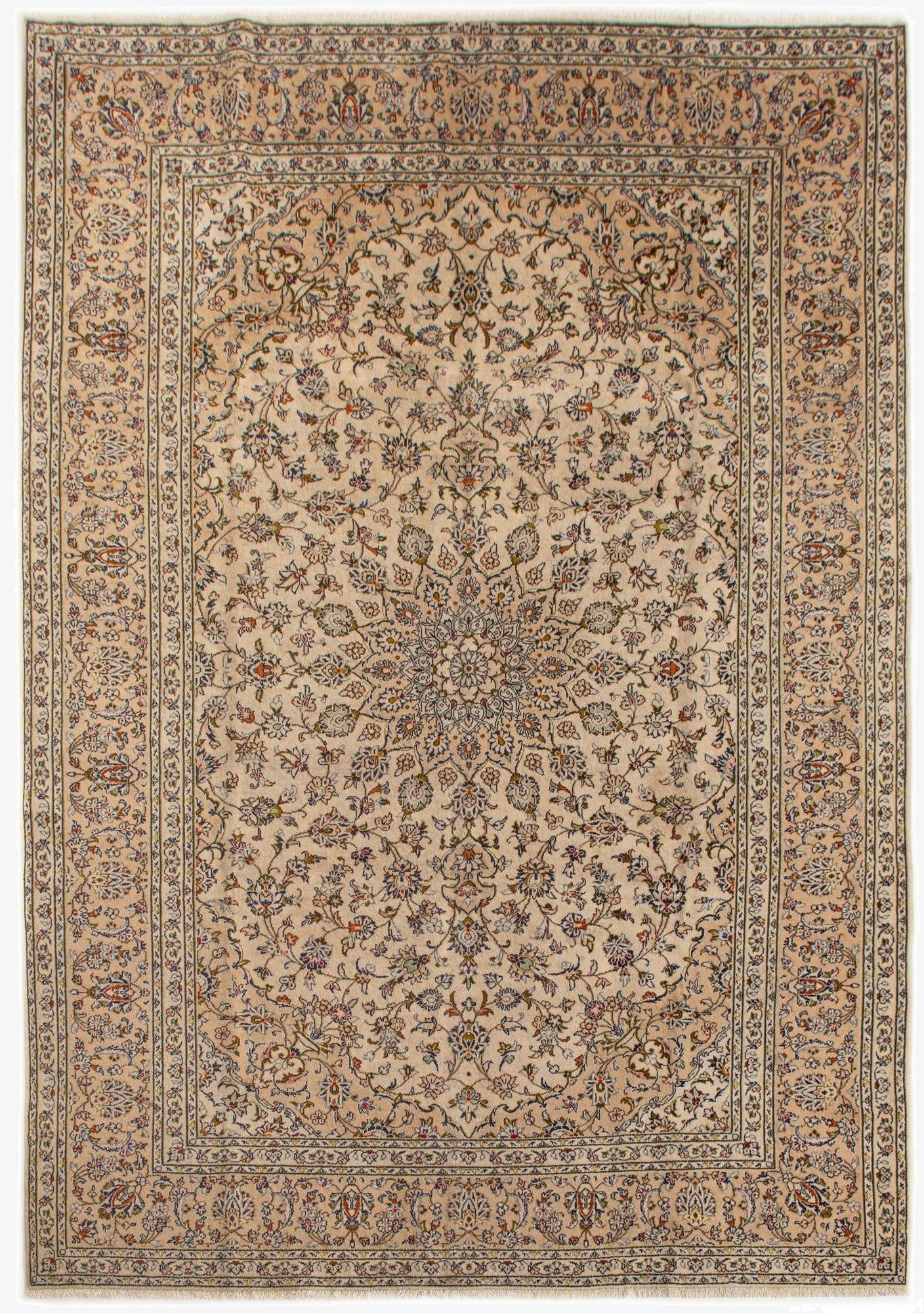 8' x 11' 3 Kashan Rug