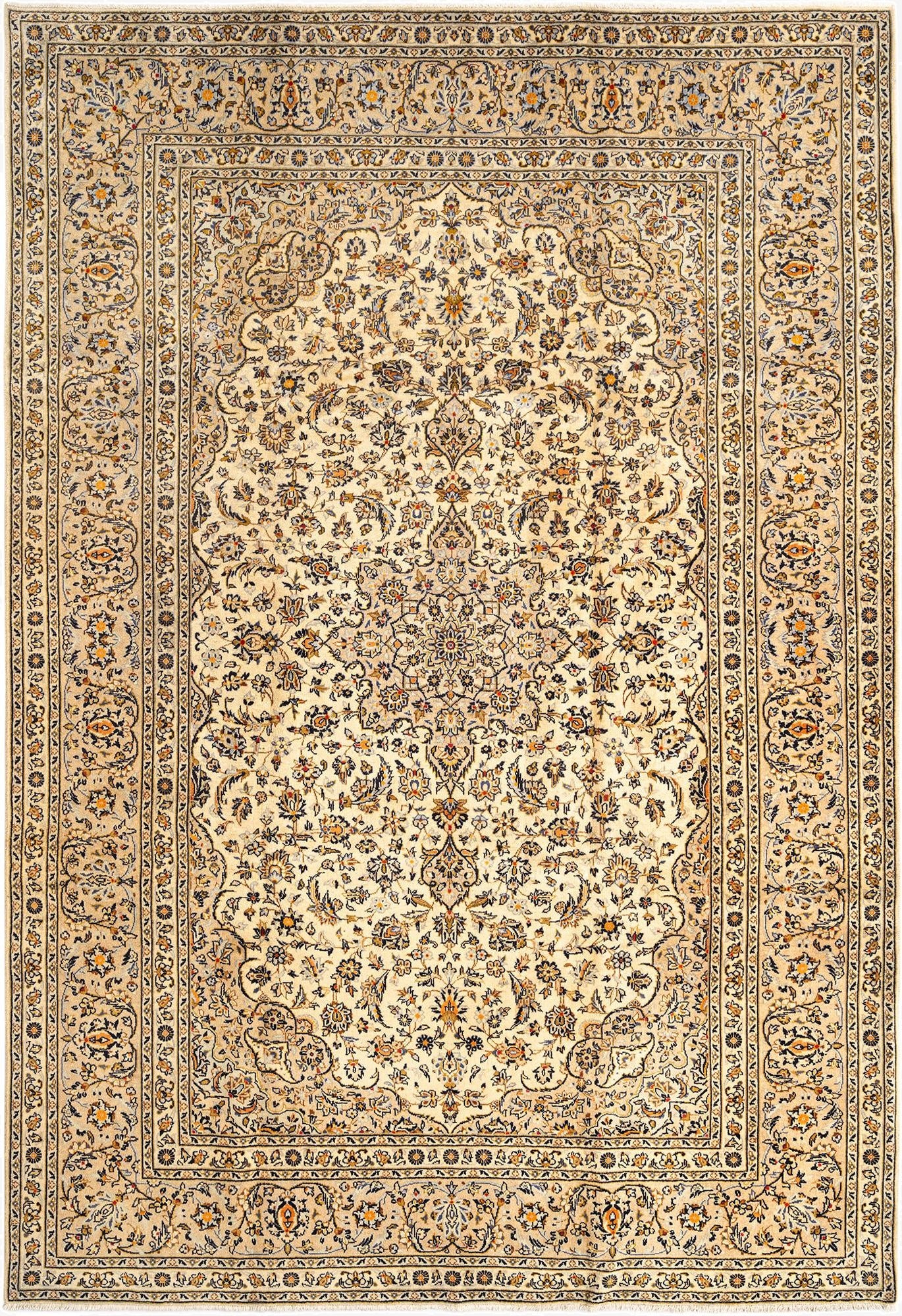 8' x 11' 10 Kashan Rug