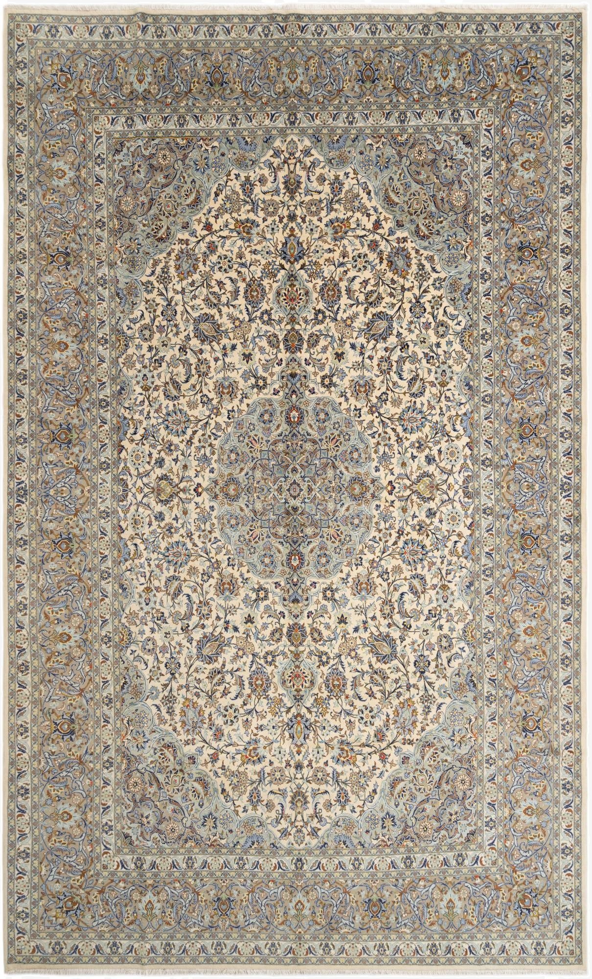 9' 10 x 16' 3 Kashan Rug