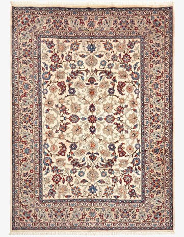 8' 1 x 11' 5 Kashan Wool Rug