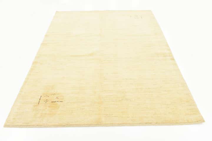 5' 1 x 6' 3 Hand Knotted Kashkuli Gabbeh Persian Wool Rug