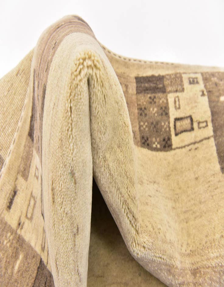 Detail image of 4' x 6' 2  Hand Knotted Kashkuli Gabbeh Wool Rug