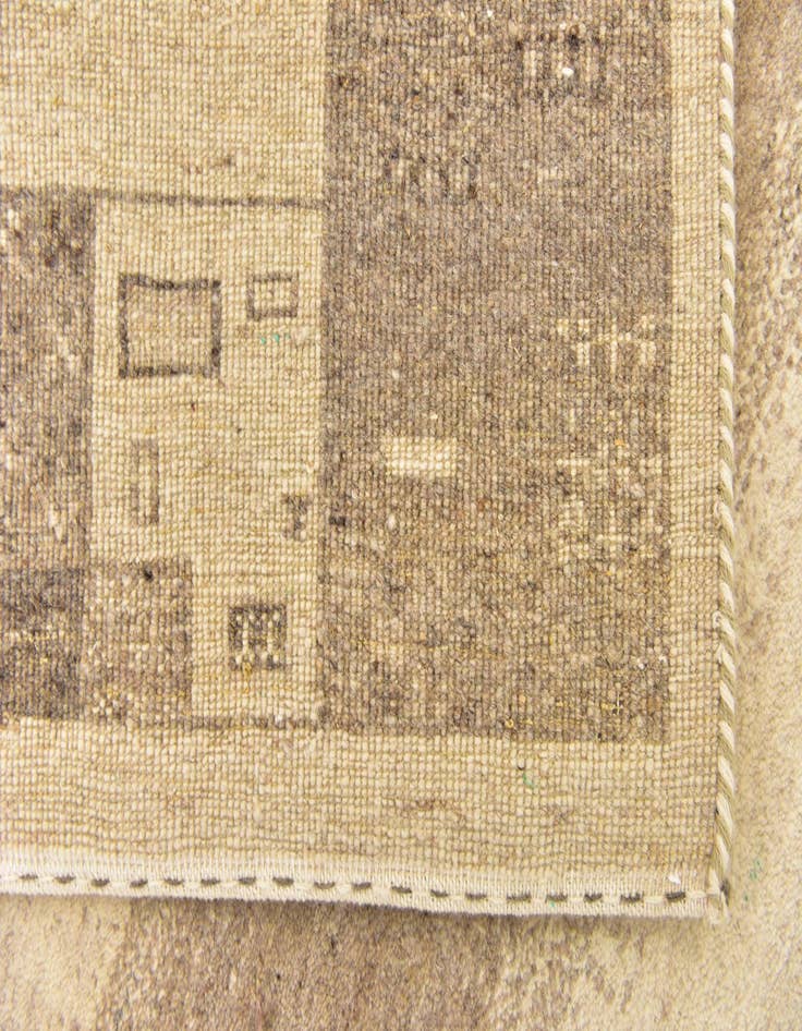 Detail image of 4' x 6' 2  Hand Knotted Kashkuli Gabbeh Wool Rug