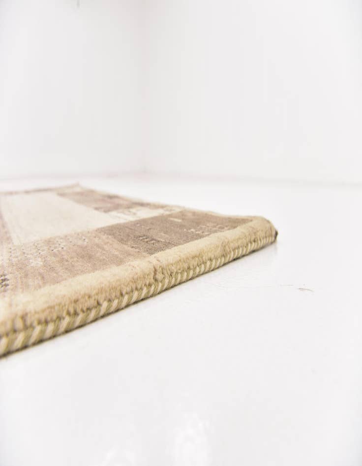 Detail image of 4' x 6' 2  Hand Knotted Kashkuli Gabbeh Wool Rug