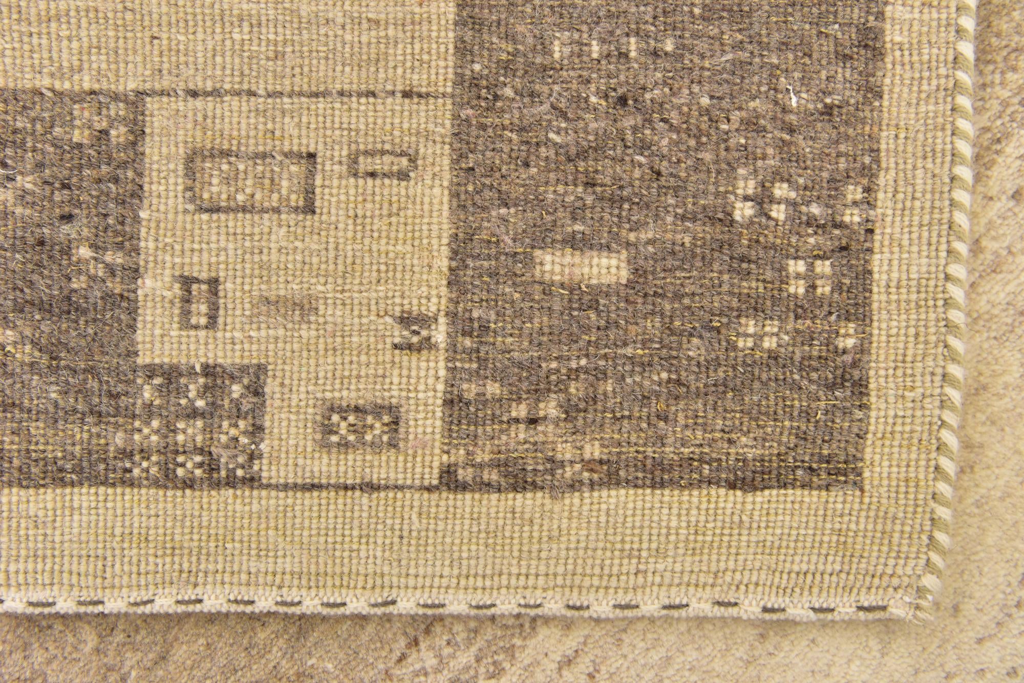 3' 10 x 5' 10 Hand Knotted Kashkuli Gabbeh Wool Rug