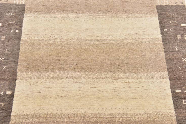 Detail image of 3' 10 x 5' 10 Hand Knotted Kashkuli Gabbeh Wool Rug