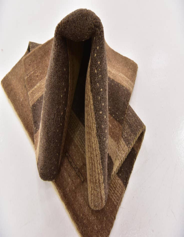 Detail image of 2' 7 x 4' 4  Hand Knotted Kashkuli Gabbeh Wool Rug