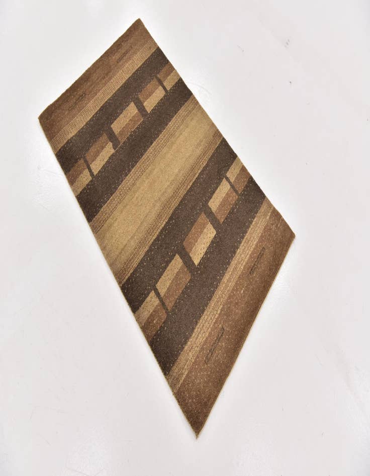 Detail image of 2' 7 x 4' 4  Hand Knotted Kashkuli Gabbeh Wool Rug