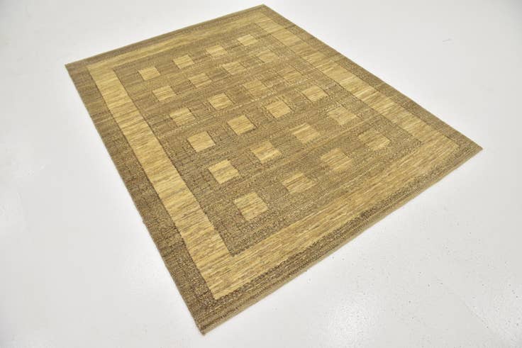 Detail image of 5' x 6' 4 Hand Knotted Kashkuli Gabbeh Wool Rug