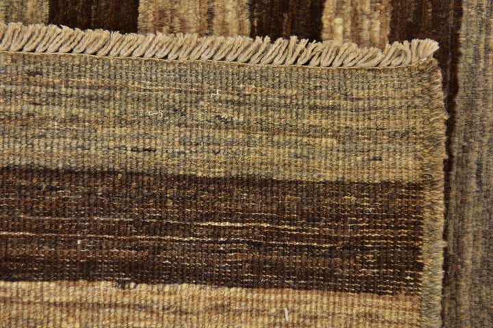 5' 8 x 8' Hand Knotted Kashkuli Gabbeh Wool Rug