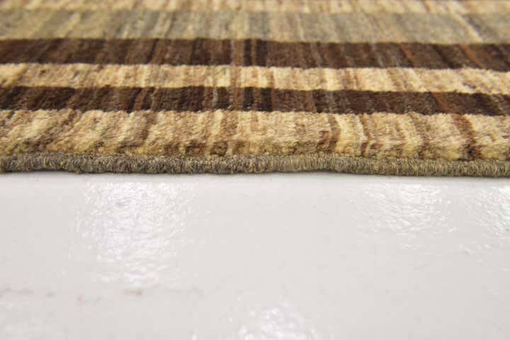 5' 8 x 8' Hand Knotted Kashkuli Gabbeh Wool Rug