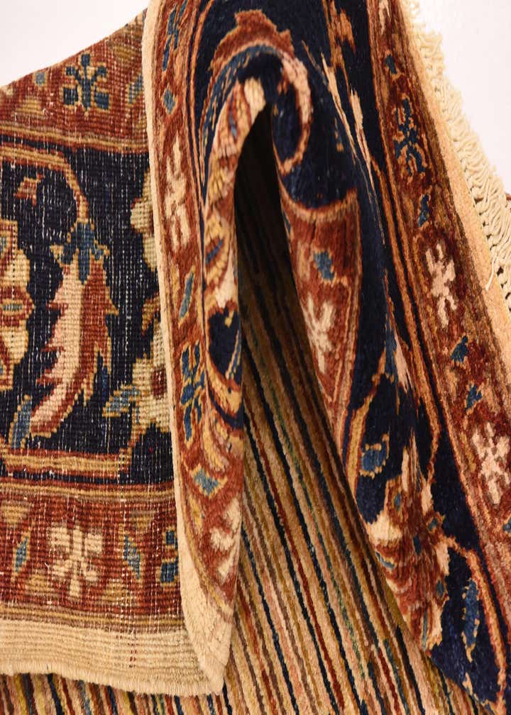 6' 2 x 9' 4 Hand Knotted Kashkuli Gabbeh Wool Rug