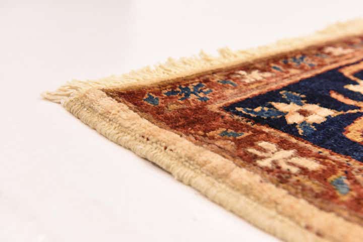 6' 2 x 9' 4 Hand Knotted Kashkuli Gabbeh Wool Rug