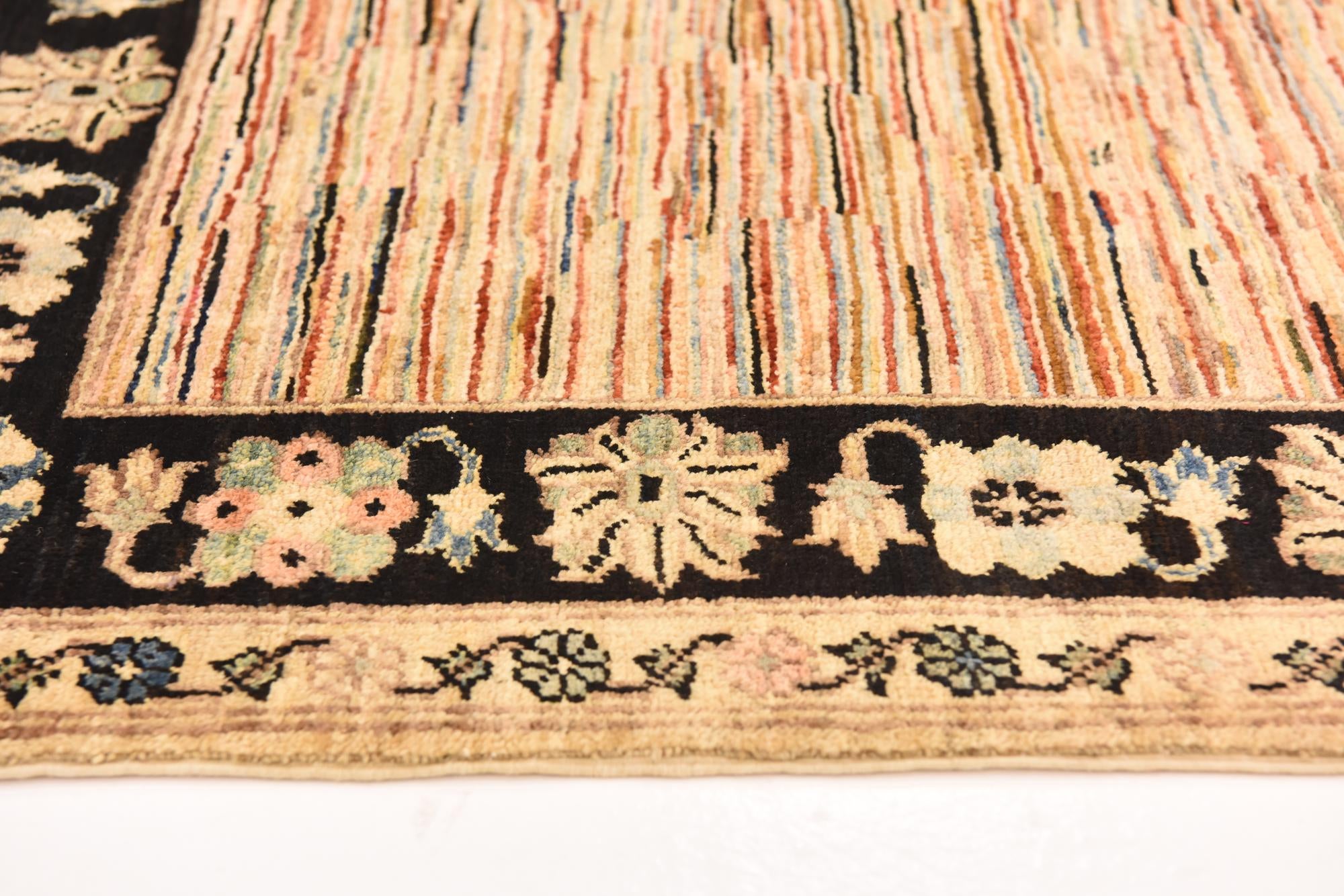 5' x 6' 5 Hand Knotted Kashkuli Gabbeh Wool Rug