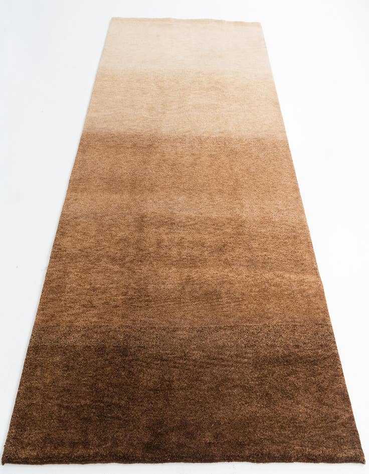 Detail image of 6' 8 x 9' 9 Hand Knotted Kashkuli Gabbeh Wool Rug