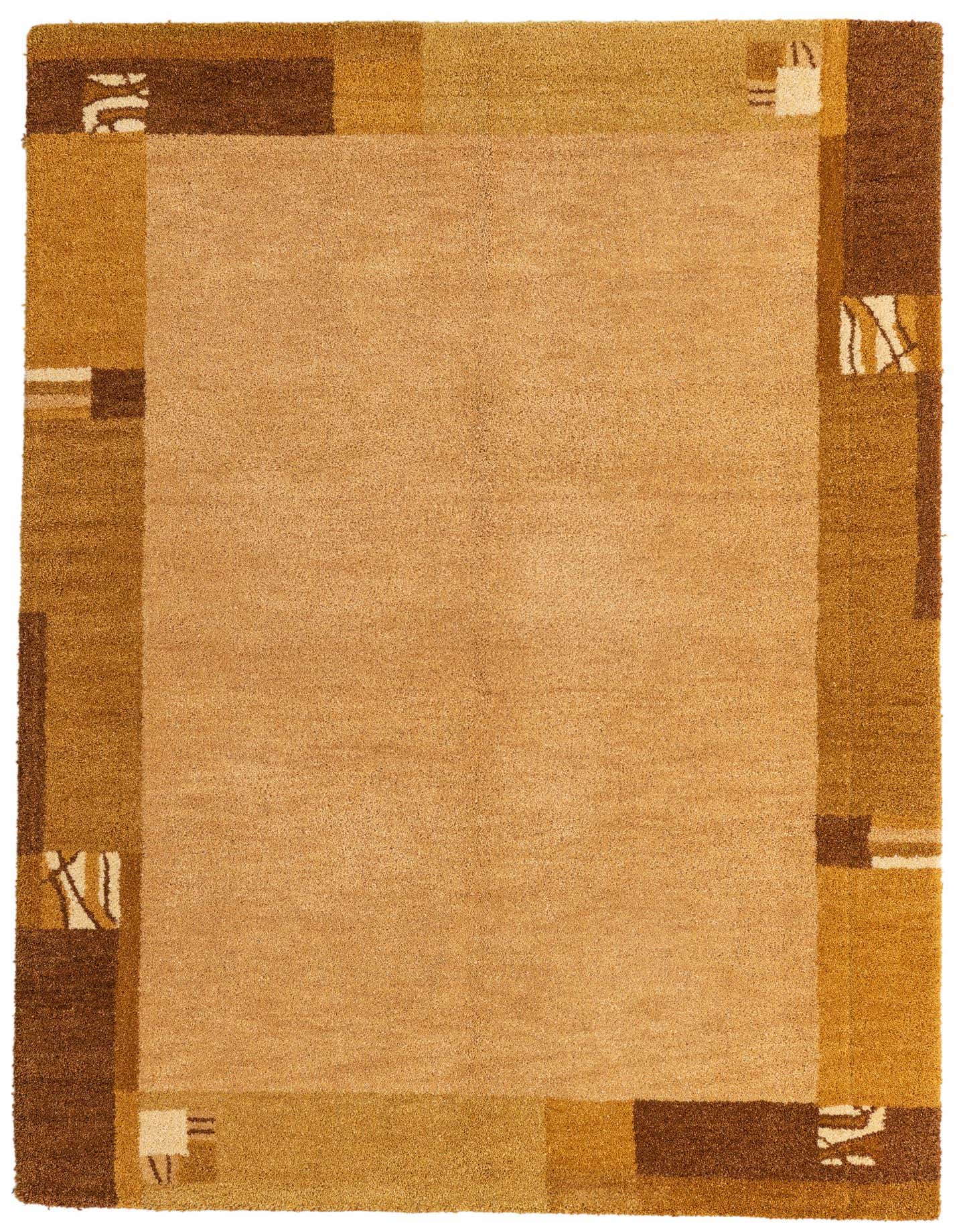4' 7 x 6' 6 Kashkuli Gabbeh Wool Rug