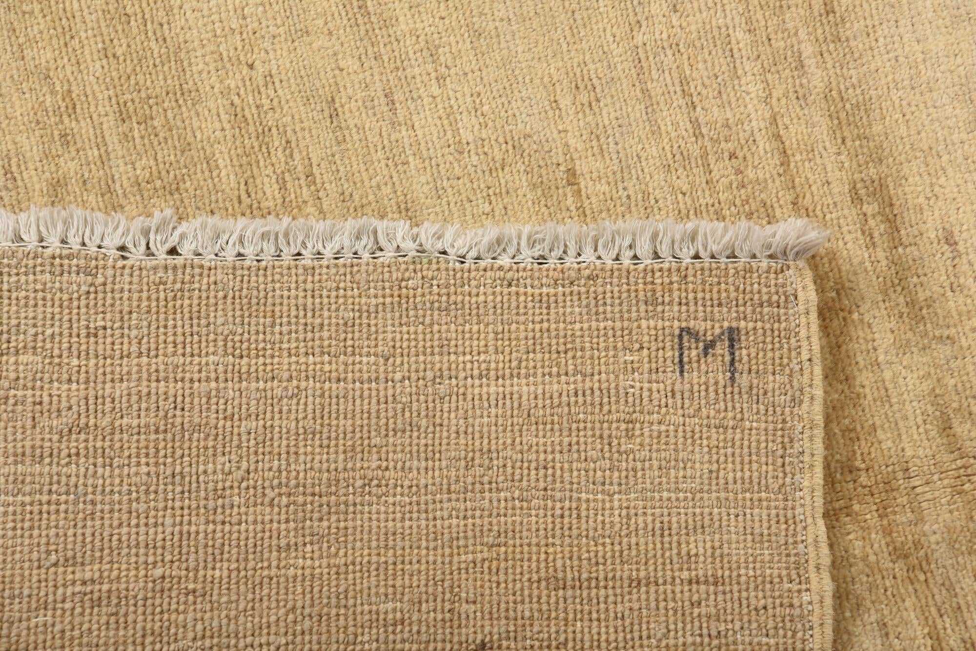 3' 4 x 5' Hand Knotted Kashkuli Gabbeh Wool Rug
