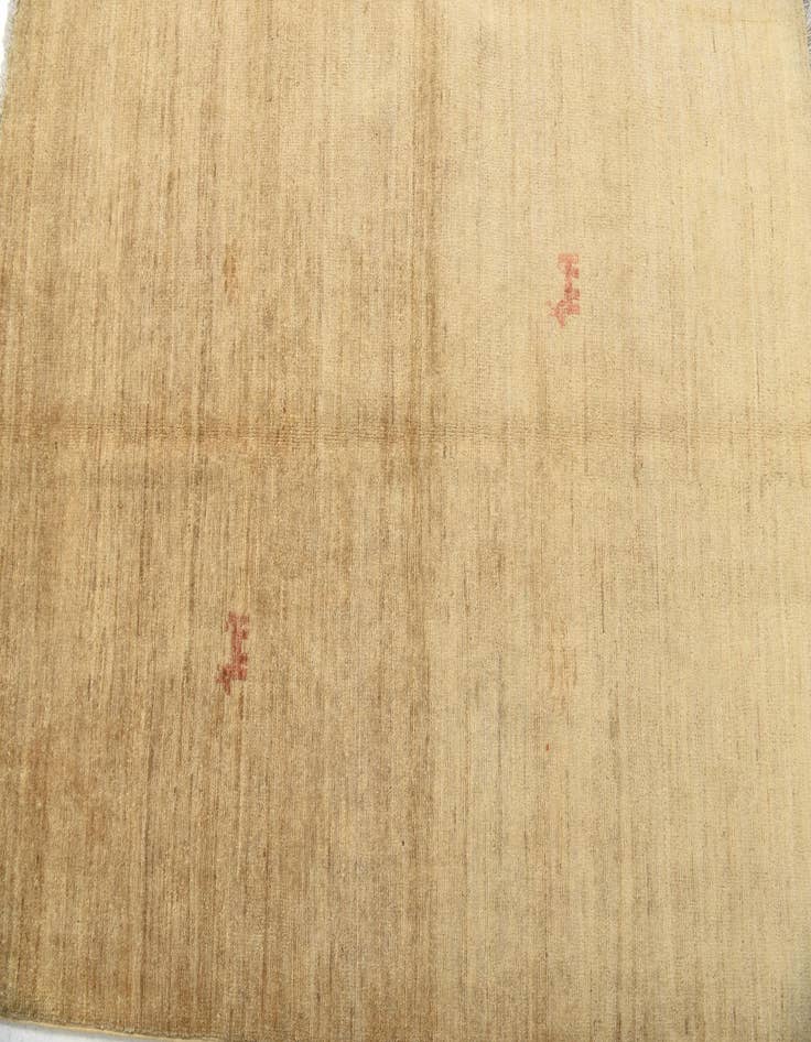 Detail image of 3' 4 x 5'  Hand Knotted Kashkuli Gabbeh Wool Rug