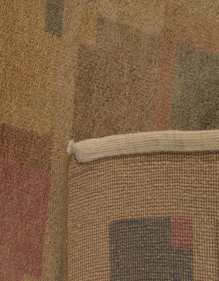 Detail image of 4' 6 x 6' 6  Hand Knotted Kashkuli Gabbeh Wool Rug