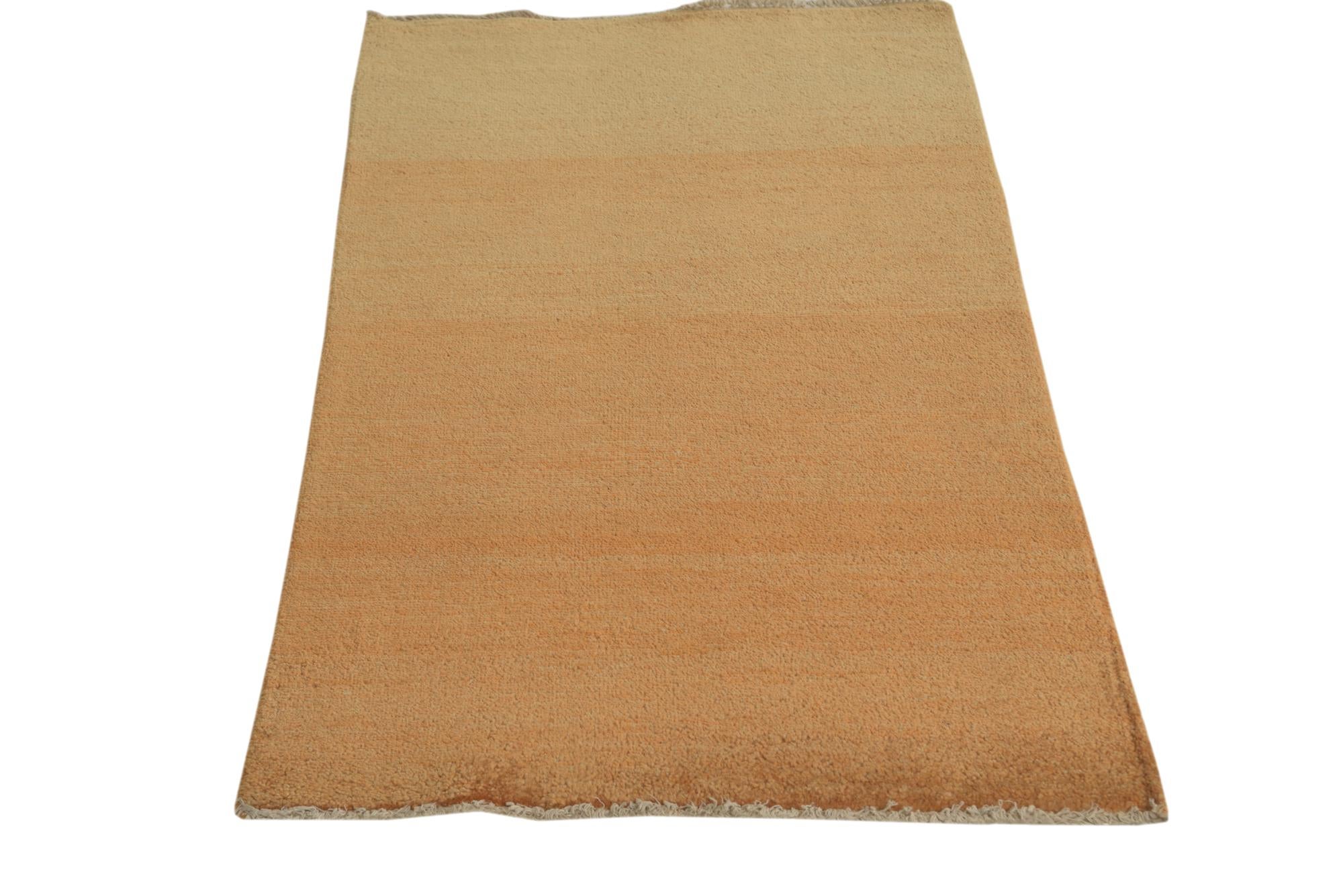 2' 6 x 4' 3 Hand Knotted Kashkuli Gabbeh Oriental Wool Rug