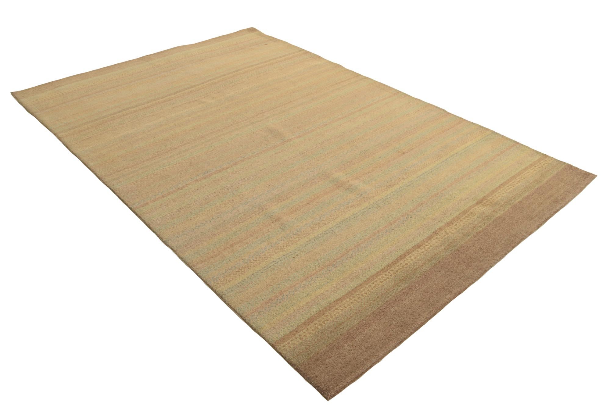 5' 8 x 8' 8 Hand Knotted Kashkuli Gabbeh Wool Rug