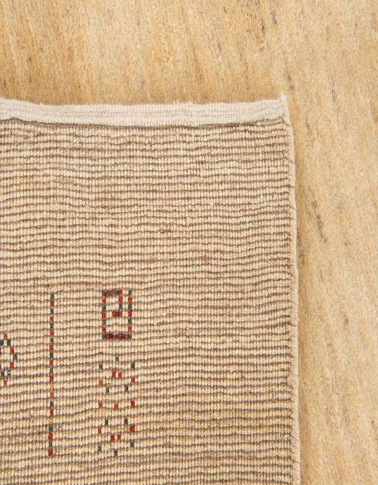 Detail image of 4' 11 x 6' 7  Hand Knotted Kashkuli Gabbeh Persian Wool Rug