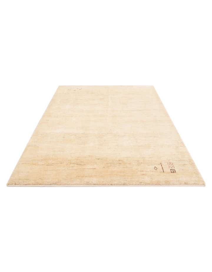 4' 11 x 6' 7 Hand Knotted Kashkuli Gabbeh Persian Wool Rug