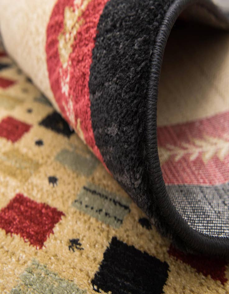 Detail image of 8' x 10' Kashkuli Gabbeh Rug