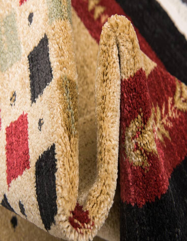 Detail image of 8' x 10' Kashkuli Gabbeh Rug