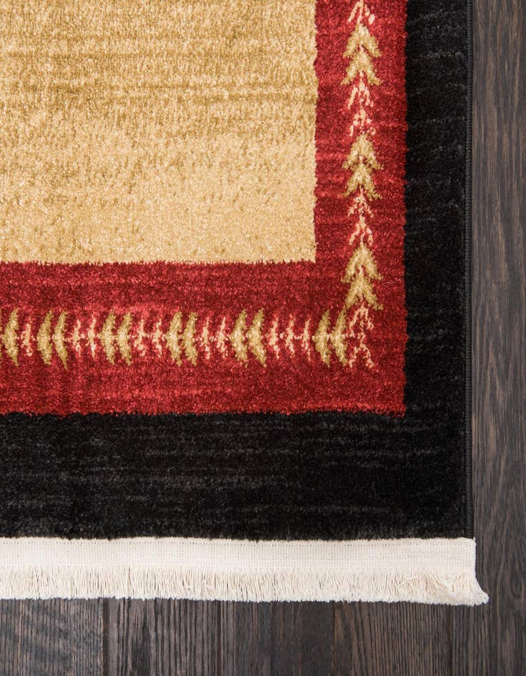 Detail image of 8' x 10' Kashkuli Gabbeh Rug