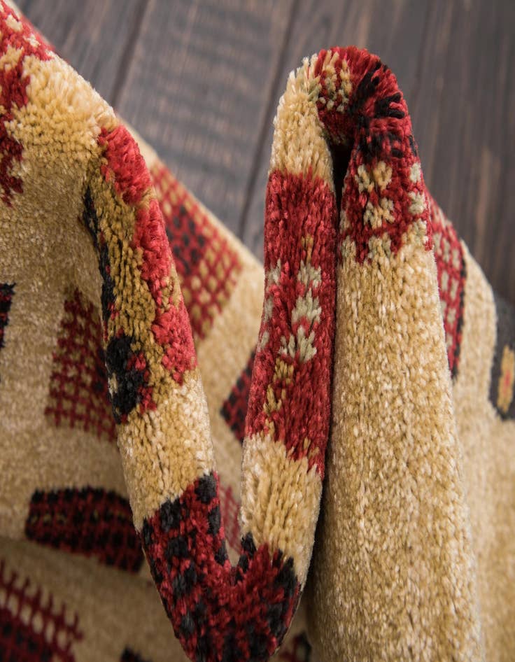 Detail image of 9' x 12' Kashkuli Gabbeh Rug