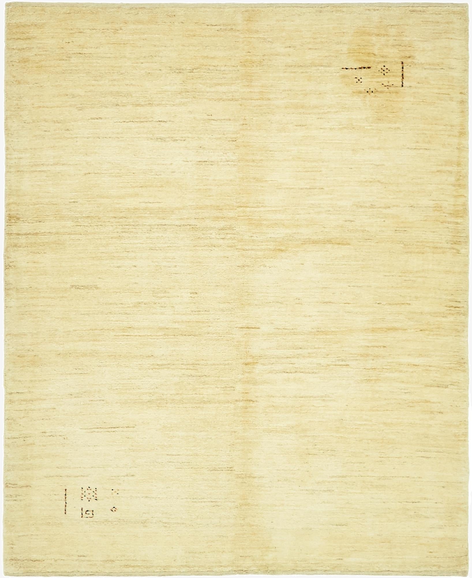 5' 1 x 6' 3  Hand Knotted Kashkuli Gabbeh Persian Wool Rug