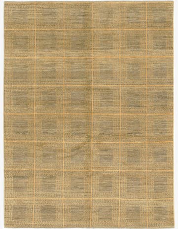 4' 10 x 6' 5 Hand Knotted Kashkuli Gabbeh Wool Rug
