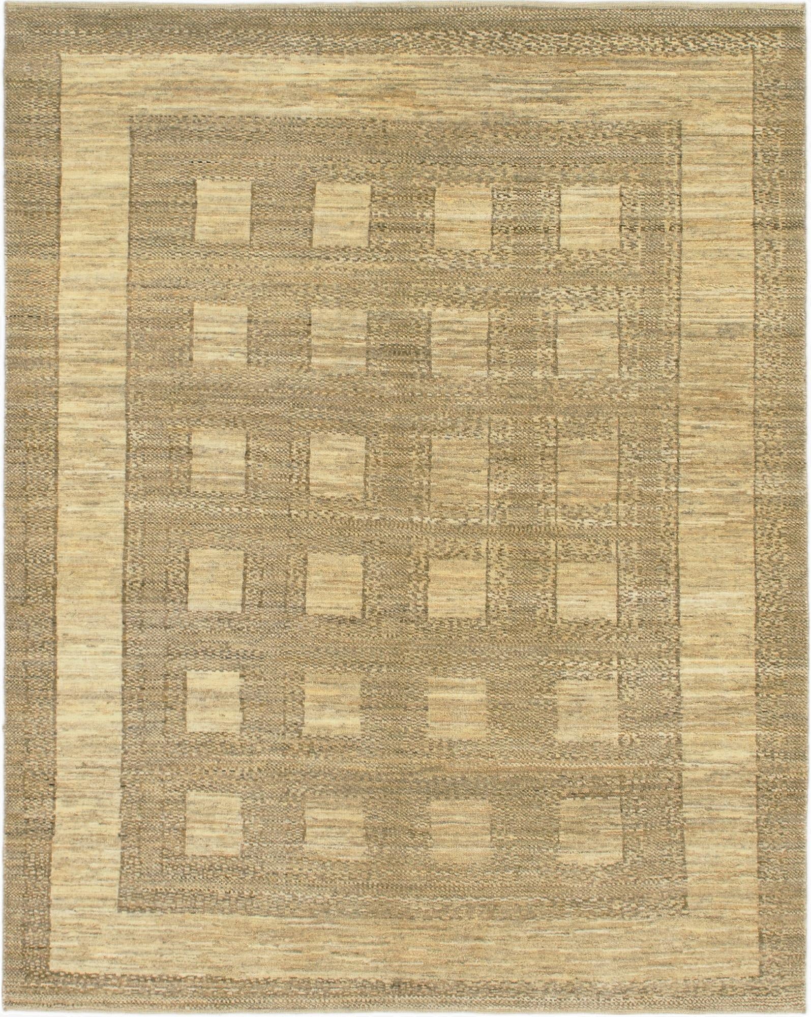 5' x 6' 4  Hand Knotted Kashkuli Gabbeh Wool Rug