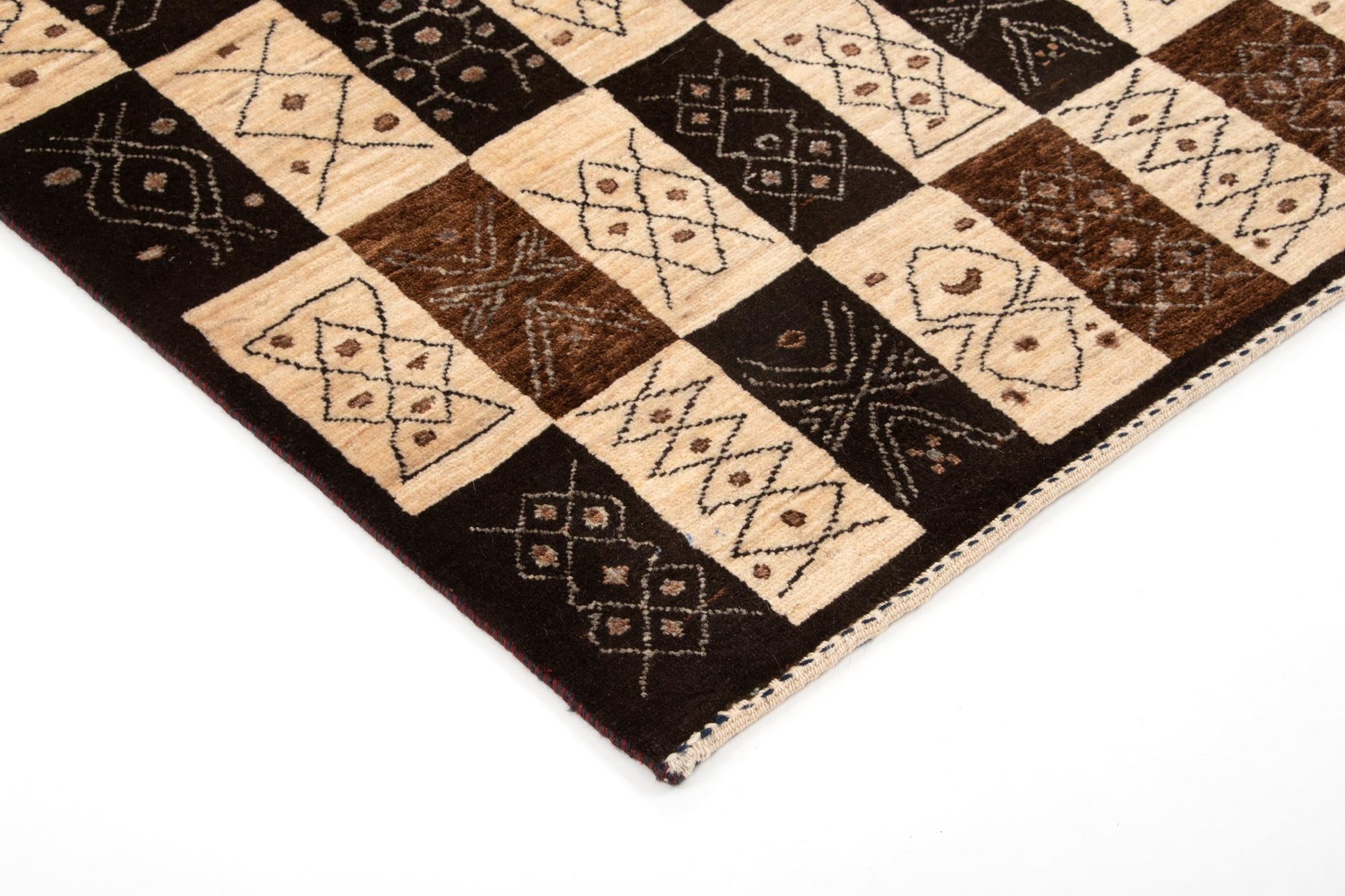 4' 1 x 6' 6 Kashkuli Wool Rug